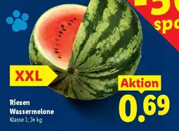 Lidl Riesen wassermelone Angebot