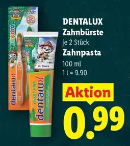 Lidl Dentalux zahnbürste Angebot