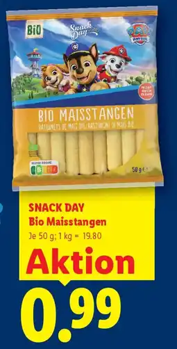 Lidl Snack day bio maisstangen Angebot