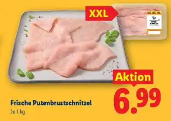 Frische putenbrustschnitzel