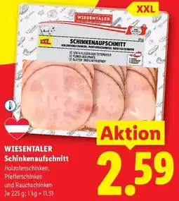 Lidl Wiesentaler schinkenaufschnitt Angebot
