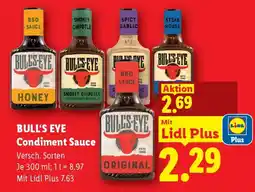 Lidl Bull's eye condiment sauce Angebot