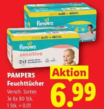 Lidl Pampers feuchttücher Angebot