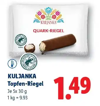 Lidl Kuljanka topfen riegel Angebot