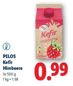 Lidl Pilos kefir himbeere Angebot