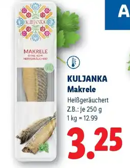 Lidl Kuljanka makrele Angebot