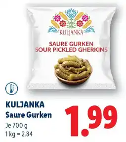 Lidl Kuljanka saure gurken Angebot
