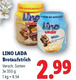 Lidl Lino lada brotaufstrich Angebot