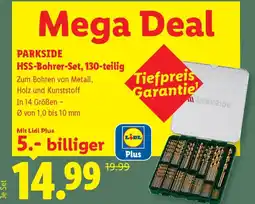 Lidl Parkside hss bohrer set Angebot