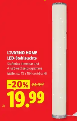 Lidl Livarno home led stehleuchte Angebot