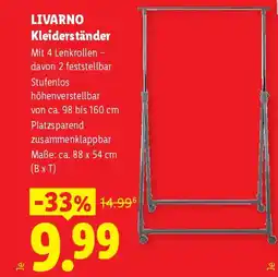 Lidl Livarno kleiderständer Angebot