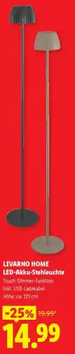 Lidl Livarno home led-akku-stehleuchte Angebot