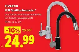Lidl Livarno led spültischarmatur Angebot