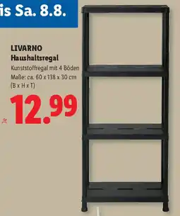 Lidl Livarno haushaltsregal Angebot