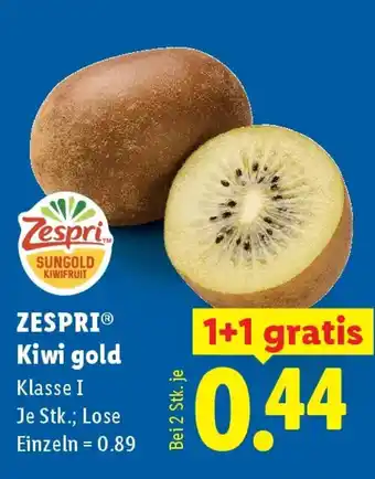 Lidl Zespri kiwi gold Angebot