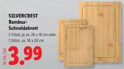 Lidl Silvercrest bambus schneidebrett Angebot