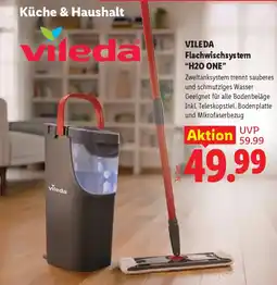 Lidl Vileda flachwischsystem h2o one Angebot