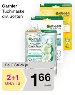 Bipa Garnier Tuchmaske div. Sorten Angebot