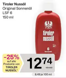 Bipa Tiroler Nussöl Angebot
