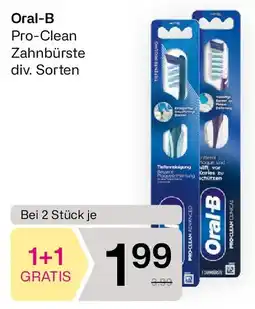 Bipa Oral-B Pro-Clean Zahnbürste Angebot