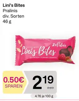 Bipa Lini's Bites Pralinis Angebot