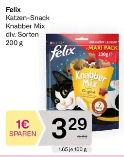 Bipa Felix Katzen-Snack Knabber Mix Angebot