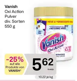Bipa Vanish Oxi Action Pulver Angebot