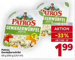 Billa Patros Genießerwürfel Angebot
