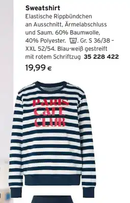 Tchibo Eduscho Sweatshirt Angebot
