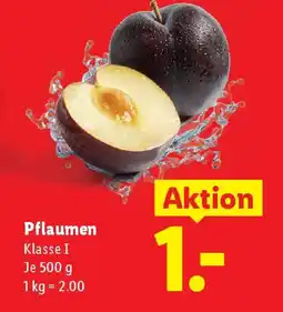 Lidl Pflaumen Angebot