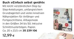 Tchibo Eduscho Buch >>Einfach selbst genäht Angebot