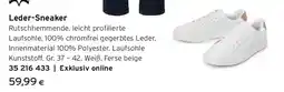 Tchibo Eduscho Leder-Sneaker Angebot