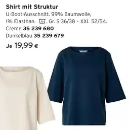Tchibo Eduscho Shirt mit Struktur Angebot