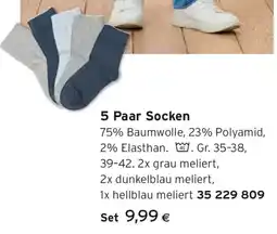 Tchibo Eduscho 5 Paar Socken Angebot