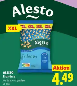 Lidl Alesto Erdnüsse Angebot