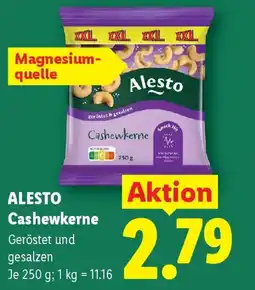 Lidl Alesto cashewkerne Angebot
