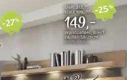 XXXLutz Wandpaneel Angebot