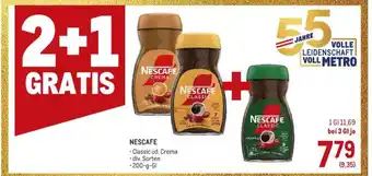 Metro Nescafé Angebot