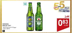 Metro HEINEKEN BIER 0,0% Angebot