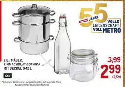 Metro MÄSER, EINMACHGLAS GOTHIKA Angebot