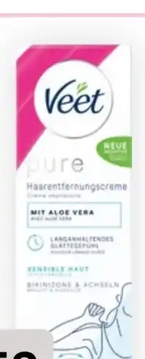 Bipa Veet Pure Haarentfernungscreme Angebot