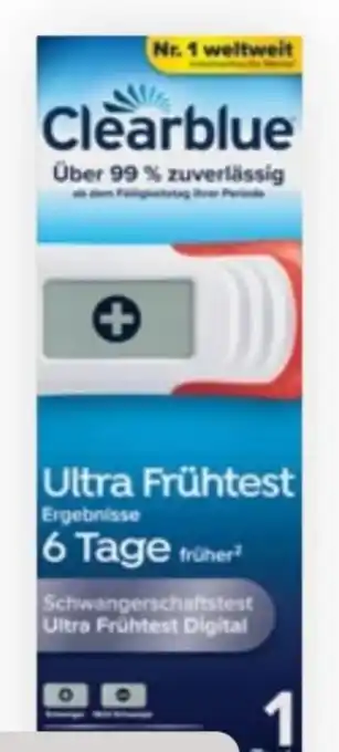 Bipa Clearblue Schwangerschaftstest Angebot