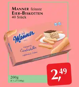 Winkler Markt Manner feinste Eier-Biskotten Angebot