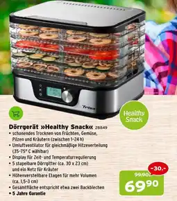 Salzburger Lagerhaus Dörrgerät »Healthy Snack« Trisa Angebot