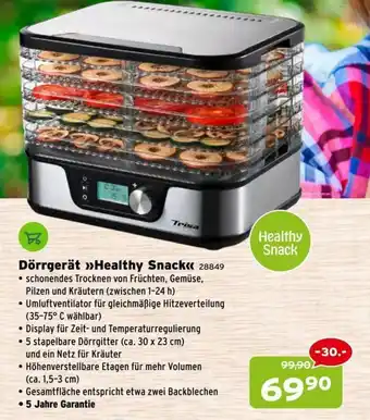 Dörrgerät »Healthy Snack« Trisa
