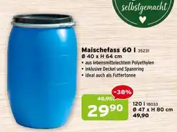 Salzburger Lagerhaus Maischefass Angebot
