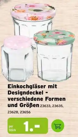 Salzburger Lagerhaus Einkochgläser mit Designdeckel Angebot