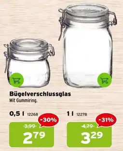 Salzburger Lagerhaus Bügelverschlusglas Mit Gummiring Angebot