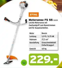 Salzburger Lagerhaus STIHL Motorsense FS 55 Angebot