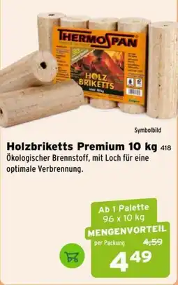 Salzburger Lagerhaus Holzbriketts Premium Angebot